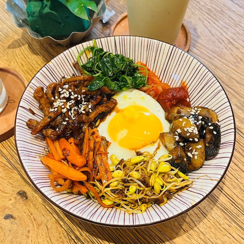 menu bibimbap ala Grain Alley